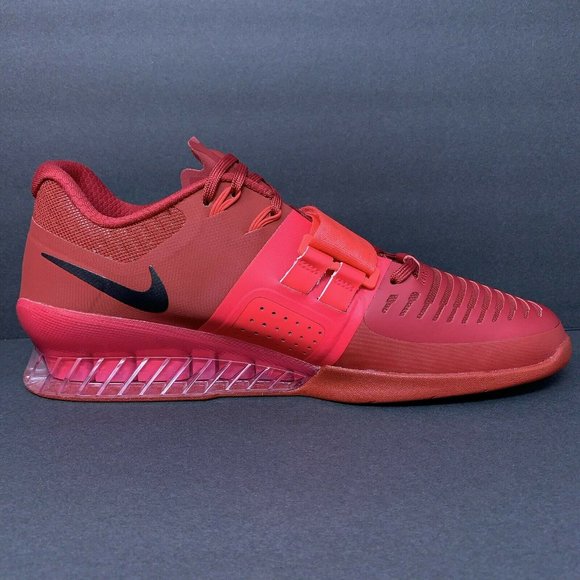 Nike Romaleos 3 Weightlifting CrossFit Shoe Siren Red 852933-601 Men's 1… - Picture 4 of 13